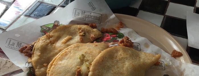 La Mexicana is one of Tacos y más tacos.