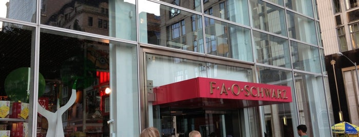 FAO Schwarz is one of places in NY.