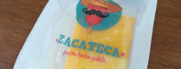 Zacateca Paletas Mexicanas is one of Lima III.