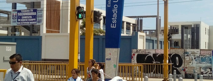 Estación Estadio Unión - Metropolitano is one of Metropolitano.