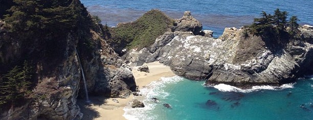 Julia Pfeiffer Burns State Park is one of California.