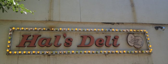 Hal's Delicatessen is one of สถานที่ที่บันทึกไว้ของ Christopher.