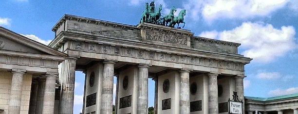 Brandenburg Gate is one of Berlin.