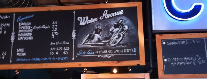Water Avenue Coffee Company is one of Portlandia.