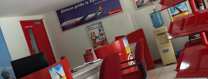 Kenya Airways is one of Tempat yang Disimpan Daniel.