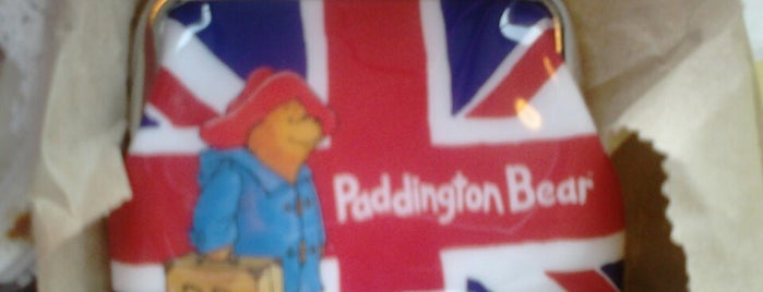 Paddington Bear Shop is one of Kid Friendly London.