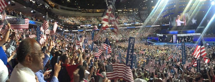 Democratic National Convention is one of Tempat yang Disukai Leandro.