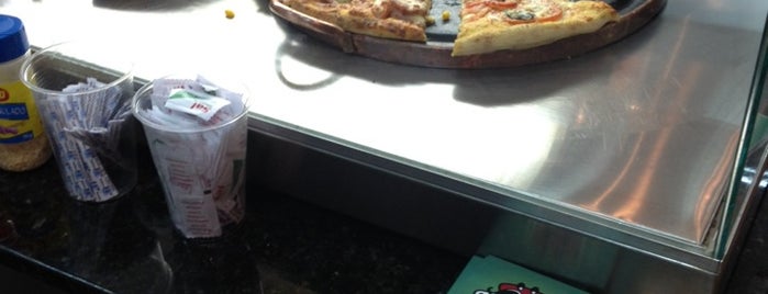 Mustache Hand Pizza is one of Tempat yang Disukai Iracilda.