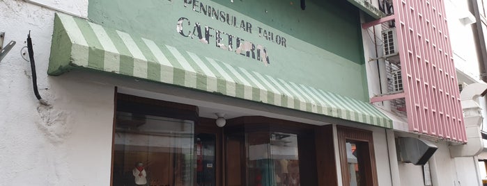 The Penisular 半岛洋服 Tailor Cafeteria is one of Melaka food.