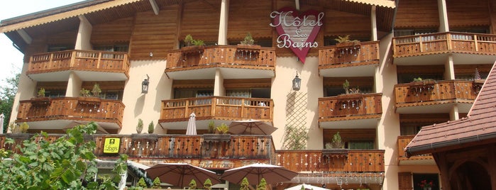 Hotel Les Bains is one of Hotels in Brides-les-Bains / 3 Vallées.