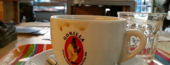 gorilla cafe is one of Frankfurt Cafe.