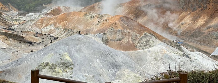 Jigokudani (Hell Valley) is one of その日行ったスポット.
