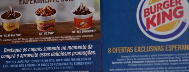 Burger King is one of Robson Alvaro'nun Beğendiği Mekanlar.