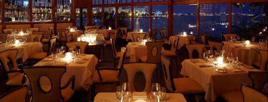 Gibraltar at Grove Isle is one of Miami Waterfront Dining Guide.