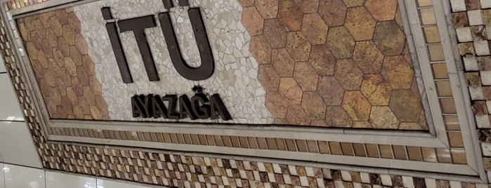 İTÜ Ayazağa Metro İstasyonu is one of Lugares favoritos de Gül.