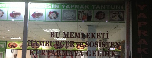 Mersin Yaprak Tantuni is one of สถานที่ที่ Sercan ถูกใจ.