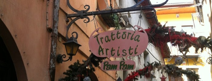 Trattoria degli Artisti Pam Pam is one of Restaurants in Aosta.