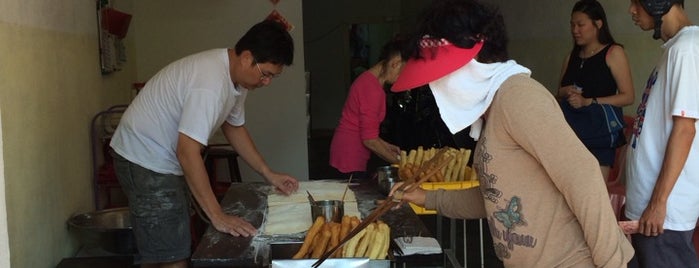 Homemade Yao Char Kuey is one of Penang food.