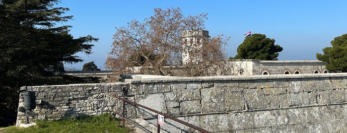 Kaštel Pula is one of Pula's sights.
