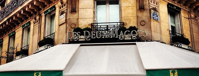 Les Deux Magots is one of The Parisians.