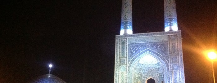 Jame Mosque of Yazd | مسجد جامع یزد is one of تمام مکان‌های دیدنی یزد.
