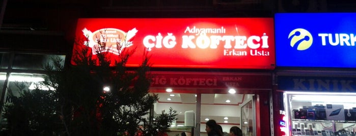 Adıyamanlı Çiğköfteci Erkan Usta is one of Locais curtidos por OsmanGazi.