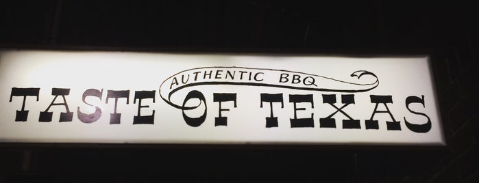 Taste of Texas is one of Eat List.
