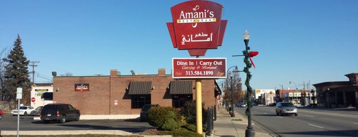 Amani's Restaurant is one of MICHIGAN ROAD TRIP 2024.