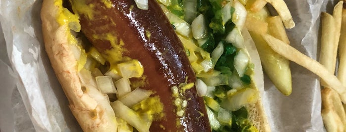 Byron's Hot Dog Haus is one of The 15 Best Places for Hot Dogs in Chicago.