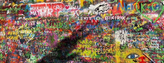 Lennonova zeď is one of JUSTATRIP.