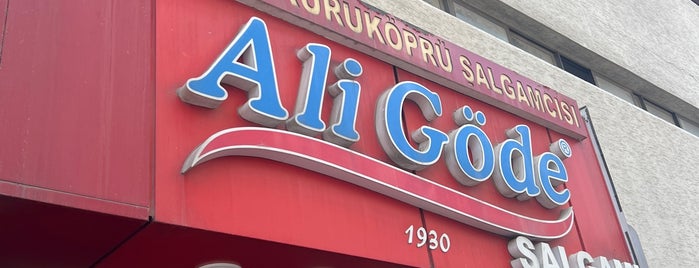 Ali Göde Şalgamcısı is one of Adana Street Food.