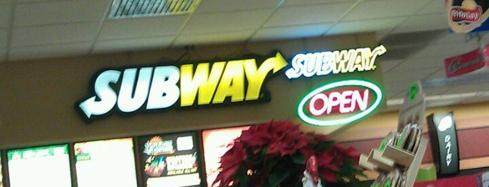 SUBWAY is one of Places I've been mayor.
