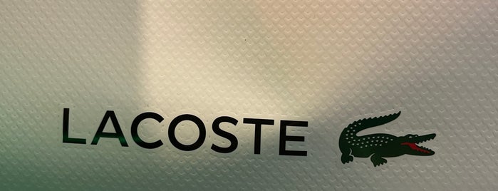 Lacoste is one of Shops.
