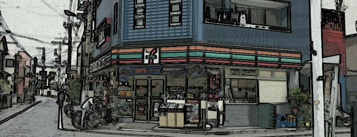 7-Eleven is one of Orte, die Masahiro gefallen.