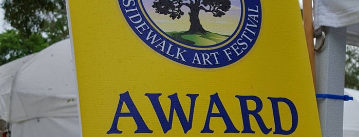 Winter Park Sidewalk Art Festival is one of Orlando Museums.