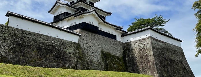 小峰城 (城山公園) is one of 日本 100 名城.