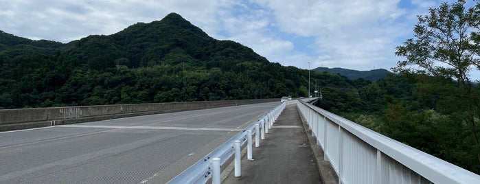 Tsukiyono-ohashi Bridge is one of TONEGAWA.