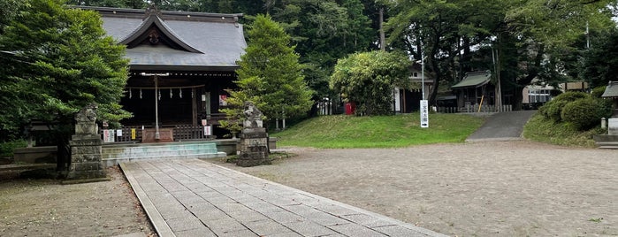 二宮神社 is one of 城 (武蔵).