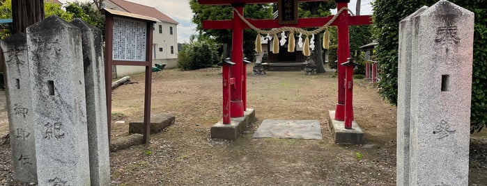 八幡神社 is one of 城 (武蔵).
