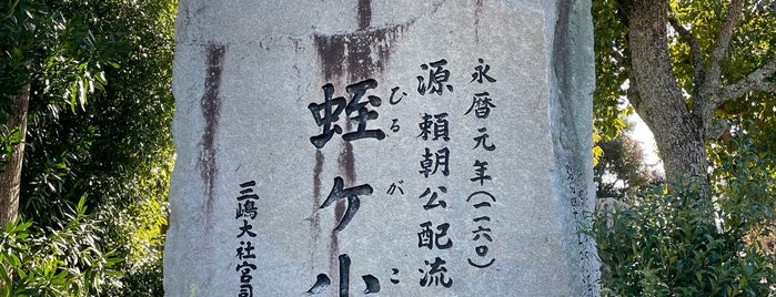 蛭ヶ小島 is one of 伊豆.