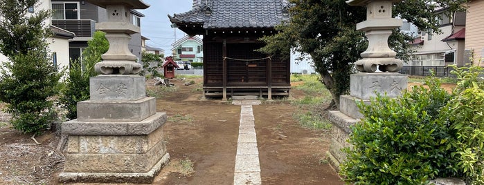 神明神社 is one of 城 (武蔵).