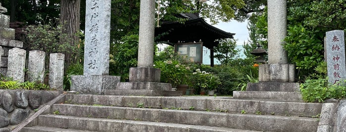 産千代稲荷神社 is one of 城 (武蔵).