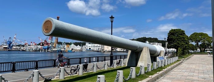 Battleship MUTSU Main Battery is one of 軍事遺構.