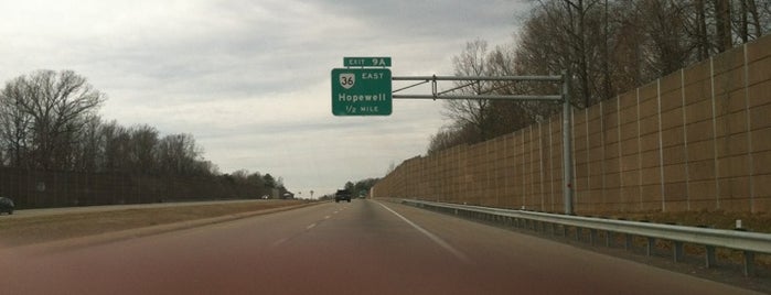 Interstate 295 Exit 3: US 460 is one of Favorite Places.
