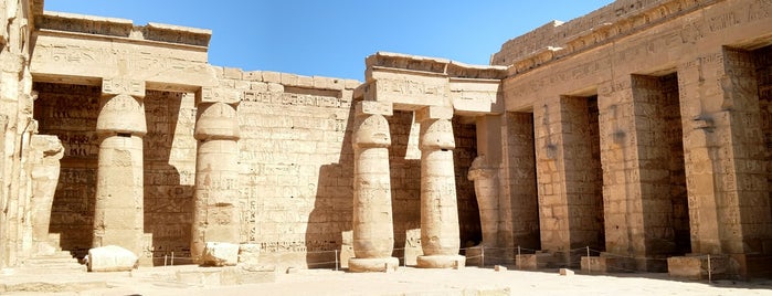 Medinet Habu (Temple of Ramses III) is one of Let's discover Egypt in 7 days!.