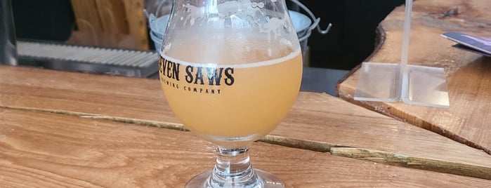 Seven Saws Brewing is one of สถานที่ที่ Eric ถูกใจ.