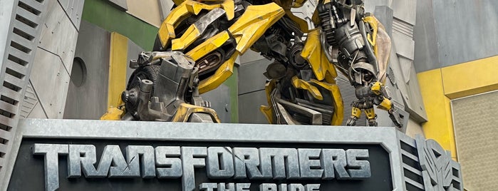 Transformers The Ride: The Ultimate 3D Battle is one of one day.