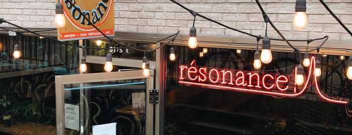 Café Résonance! is one of Montreal Weekend.