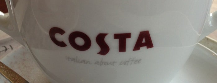 Costa Coffee is one of Tempat yang Disukai Patrick James.
