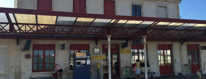Gare SNCF de Pauillac is one of Breck'in Beğendiği Mekanlar.